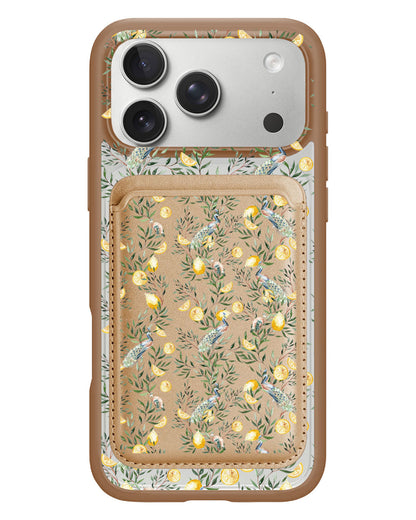 iPhone Magnetic Wallet Case - Limone
