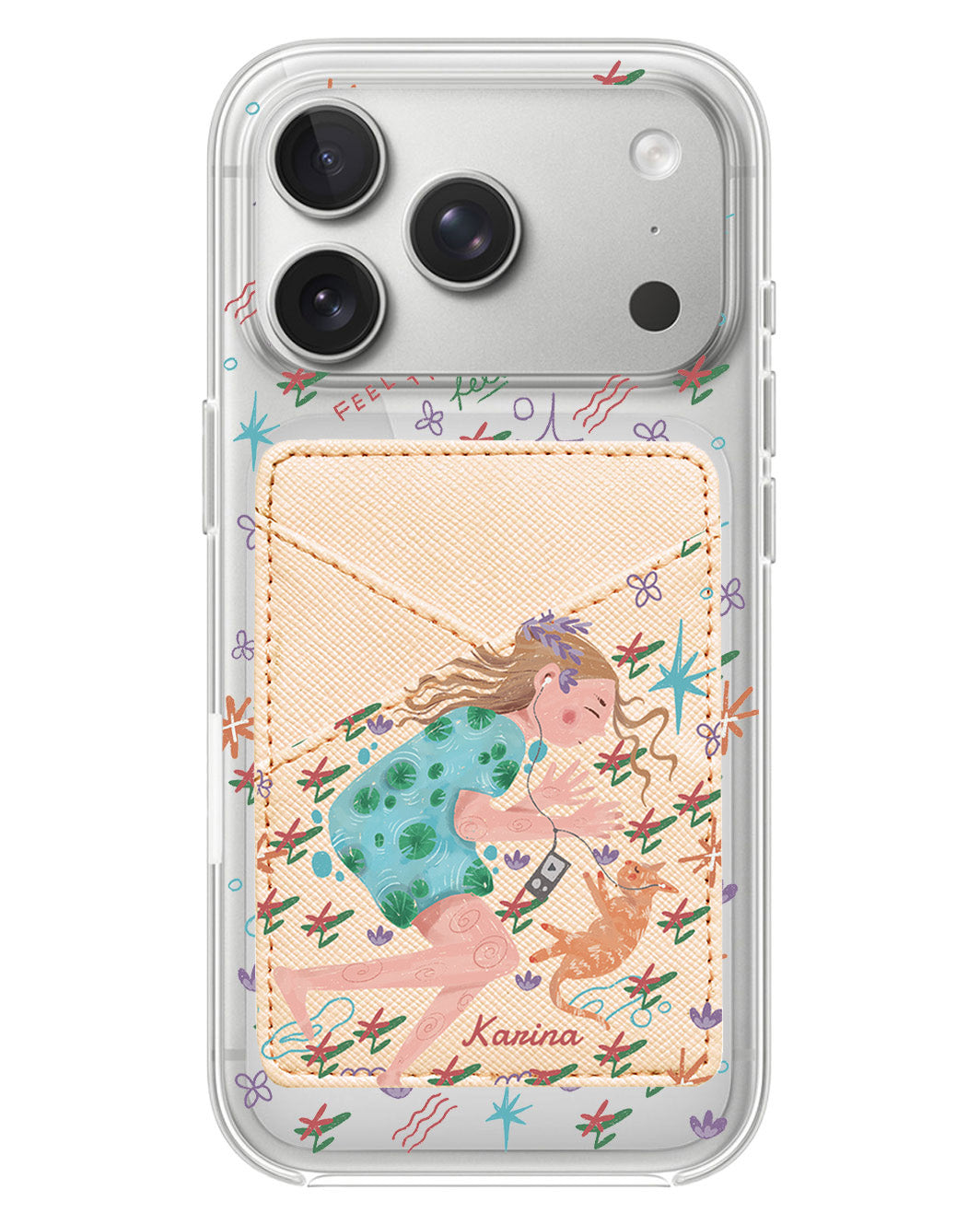 iPhone Phone Wallet Case - Feel The Feels