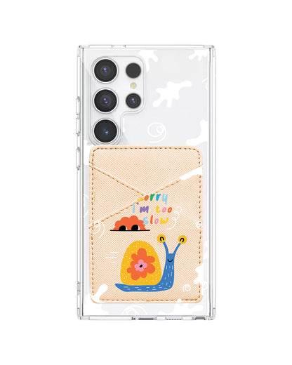Android Phone Wallet Case - Sorry Being Slow