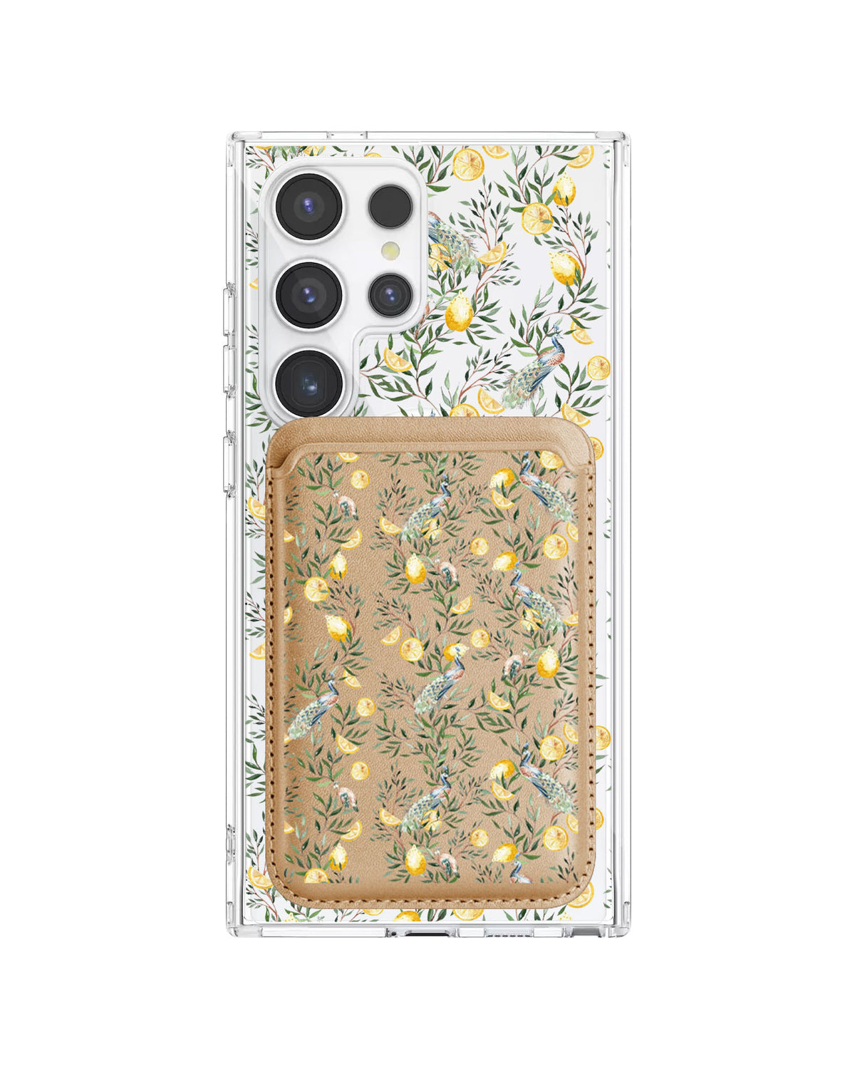 Android Magnetic Wallet Case - Limone