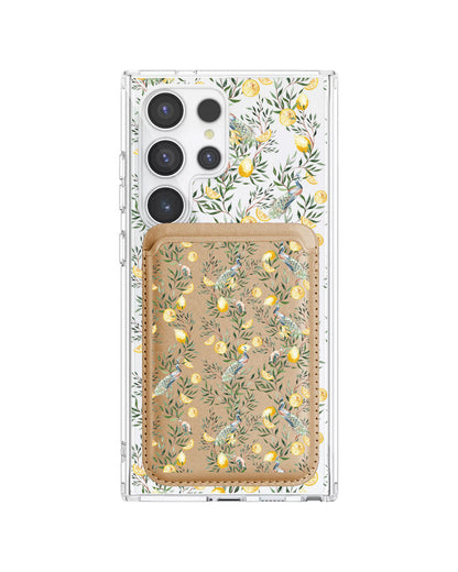 Android Magnetic Wallet Case - Limone