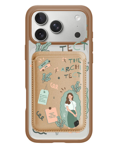 iPhone Magnetic Wallet Case - INTJ