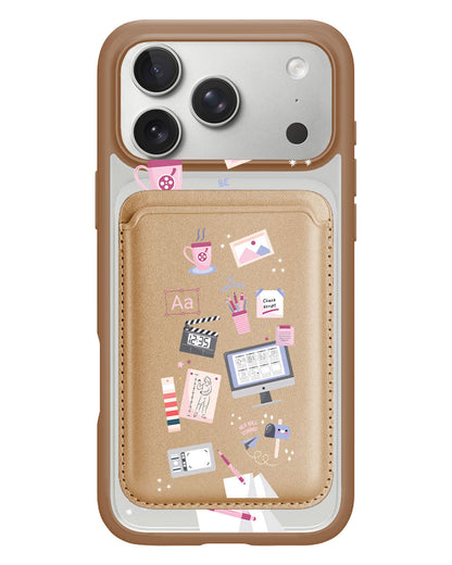 iPhone Magnetic Wallet Case - Designer