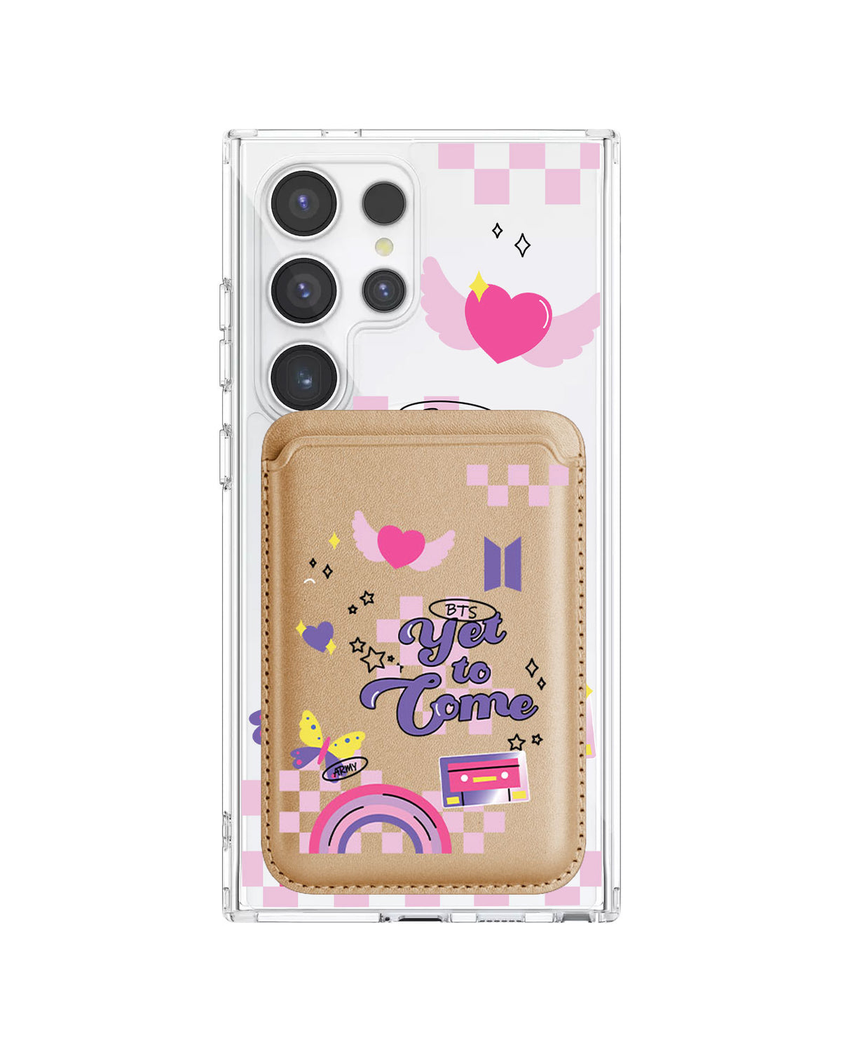 Android Magnetic Wallet Case - BTS Yet To Come