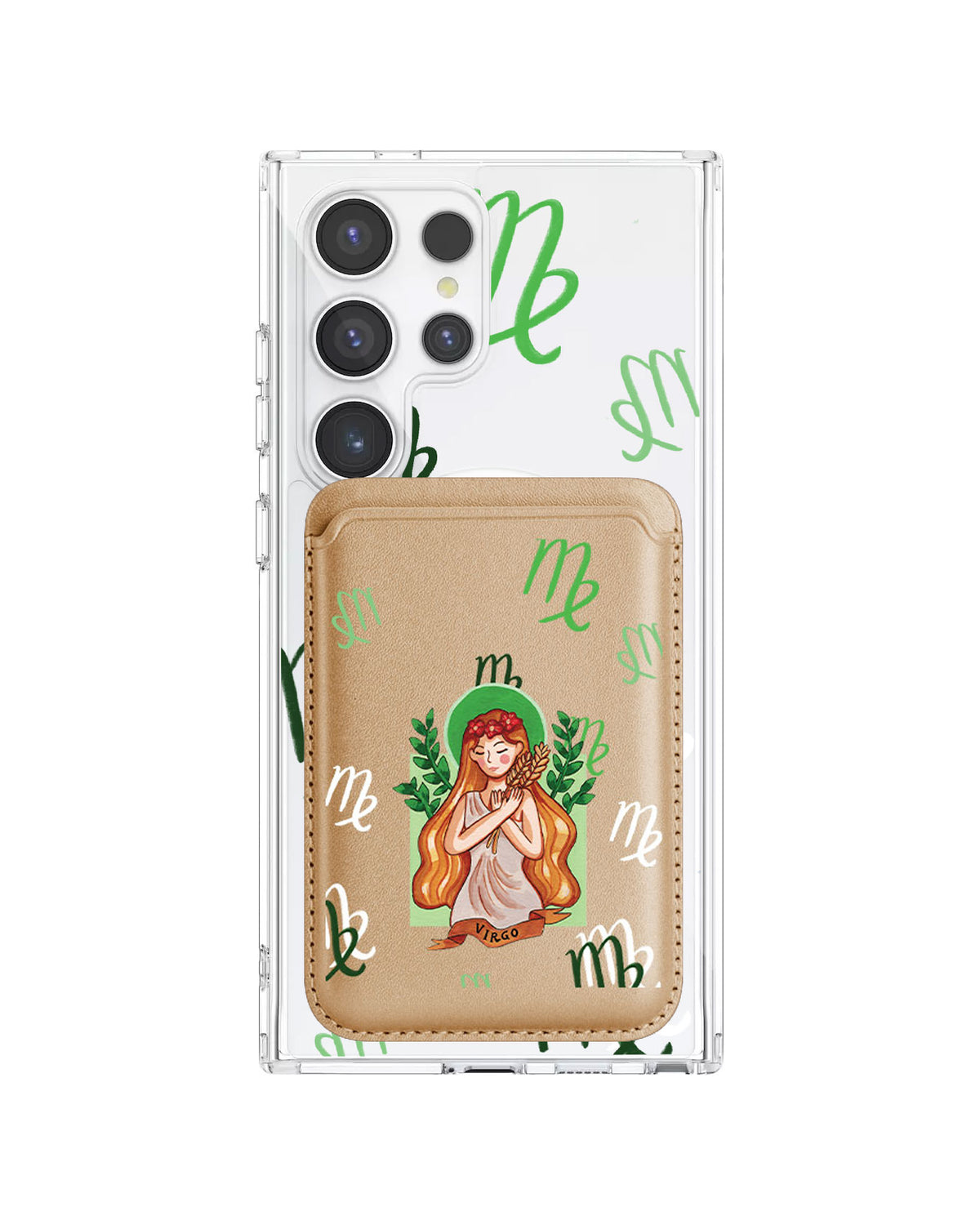 Android Magnetic Wallet Case - Virgo