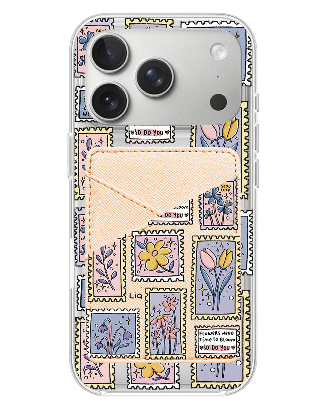iPhone Phone Wallet Case - Time To Bloom