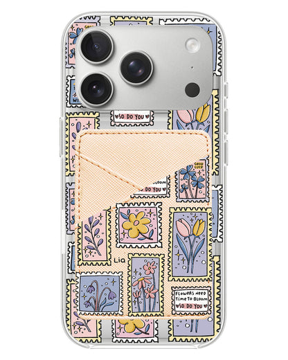 iPhone Phone Wallet Case - Time To Bloom