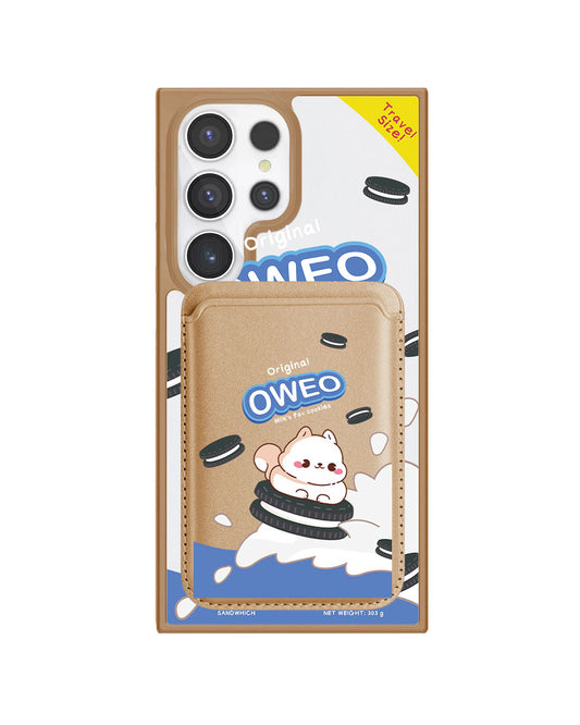 Android Magnetic Wallet Case - Oweo Dog