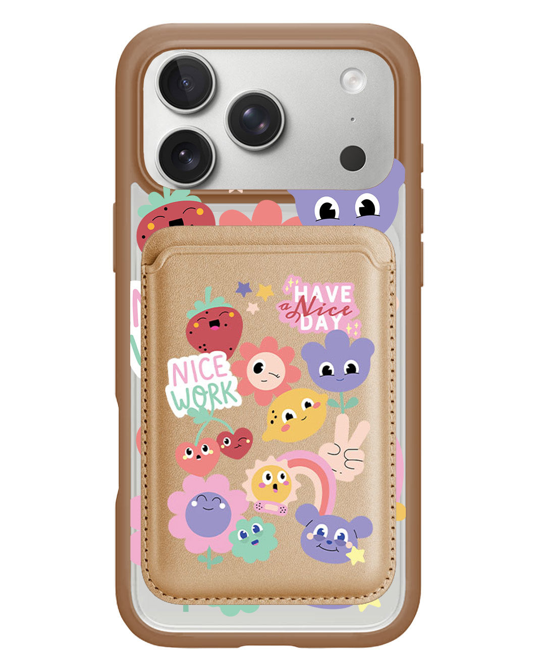 iPhone Magnetic Wallet Case - Garden Party