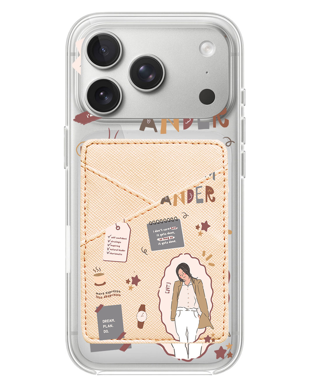 iPhone Phone Wallet Case - ENTJ