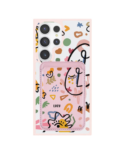 Android Magnetic Wallet Case - Abstract 5.0