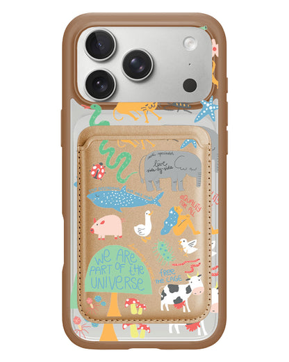 iPhone Magnetic Wallet Case - Equality