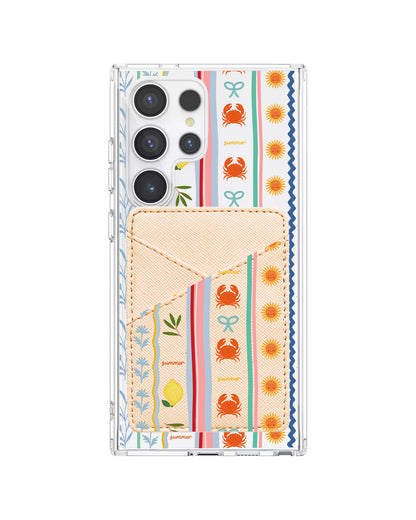 Android Phone Wallet Case - Seaside Opulence 2.0