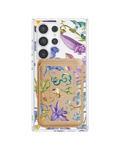 Android Magnetic Wallet Case - Violetta