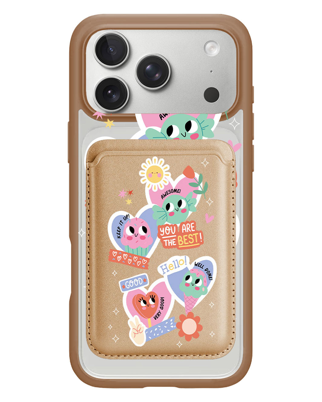 iPhone Magnetic Wallet Case - Dessert Party