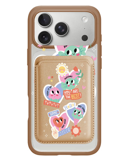 iPhone Magnetic Wallet Case - Dessert Party