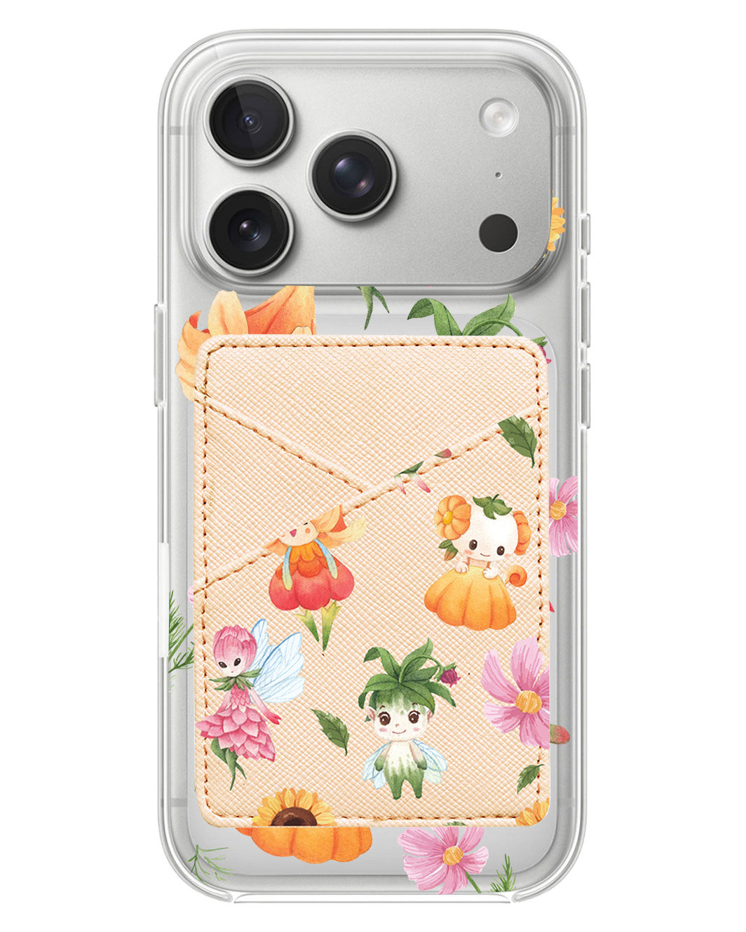 iPhone Phone Wallet Case - Magical Garden