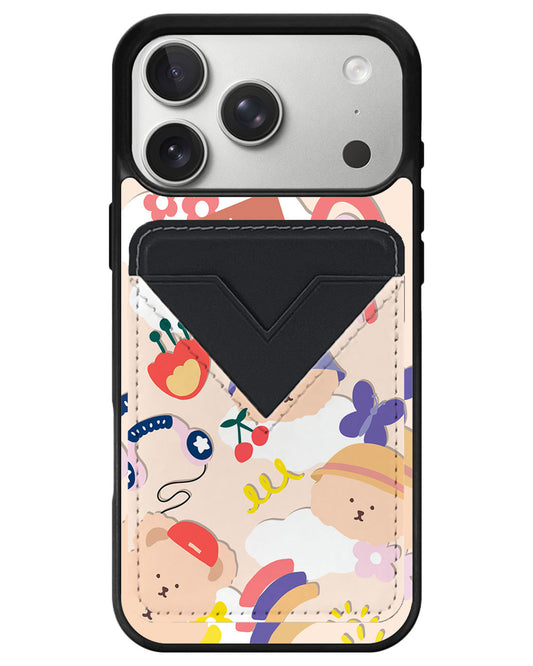 iPhone Avant Wallet Case - Bear In Style