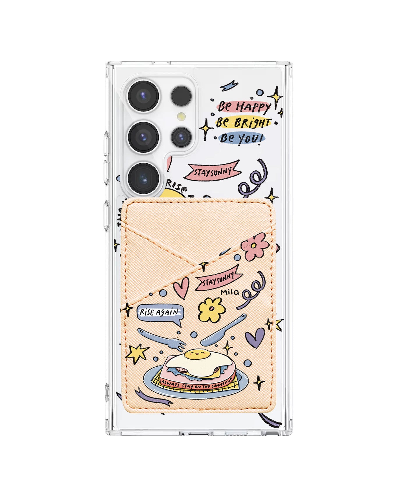 Android Phone Wallet Case - Rise