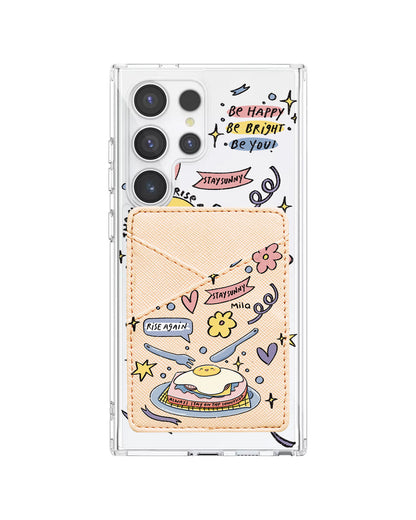 Android Phone Wallet Case - Rise
