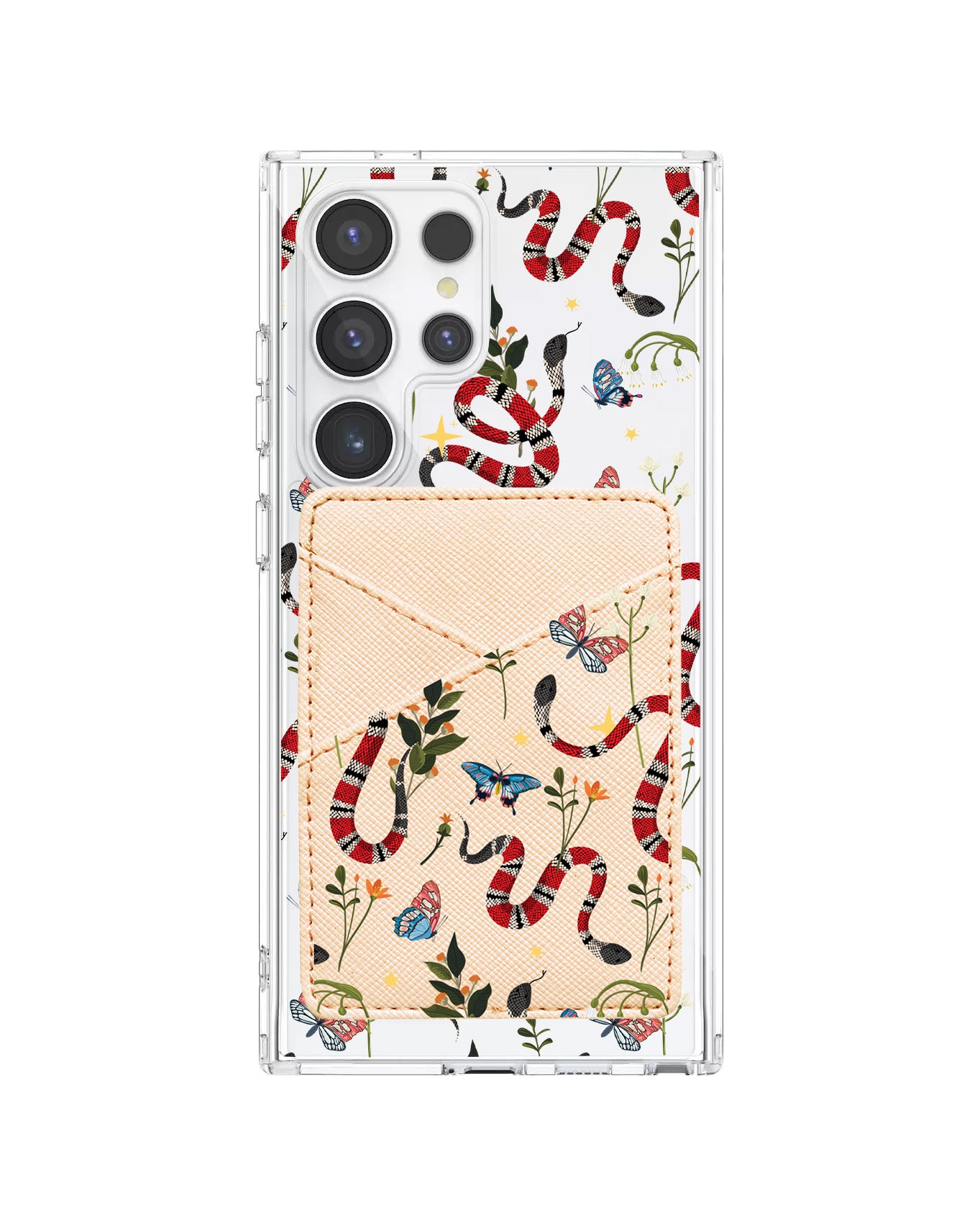 Android Phone Wallet Case - Serpente