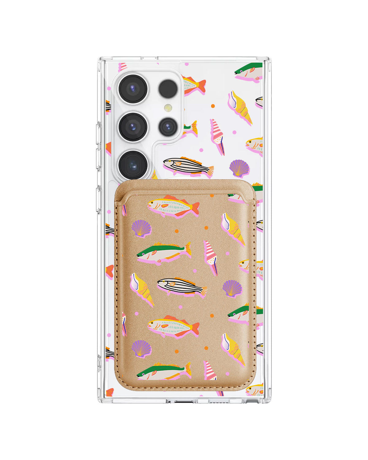 Android Magnetic Wallet Case - Sardines 3.0