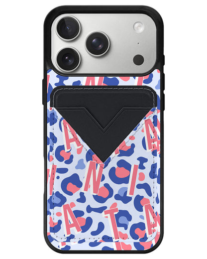 iPhone Avant Wallet Case - Leopard Monogram 1.0