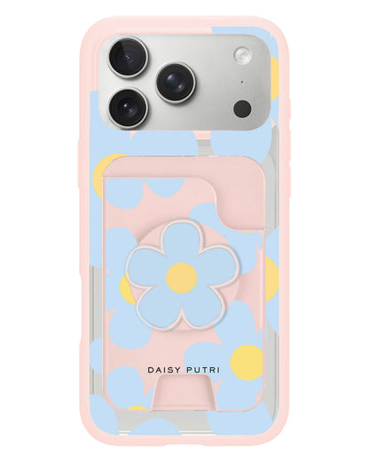 iPhone Magpop Wallet - Daisy Garland