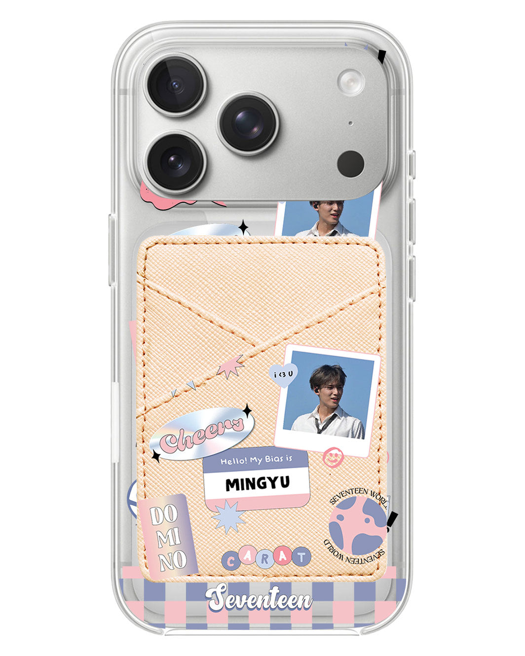 iPhone Phone Wallet Case - Seventeen World