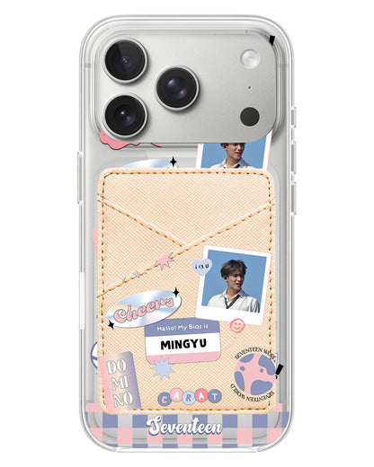 iPhone Phone Wallet Case - Seventeen World