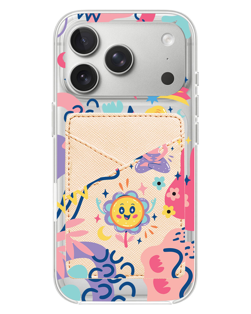 iPhone Phone Wallet Case - Heather