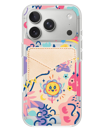 iPhone Phone Wallet Case - Heather
