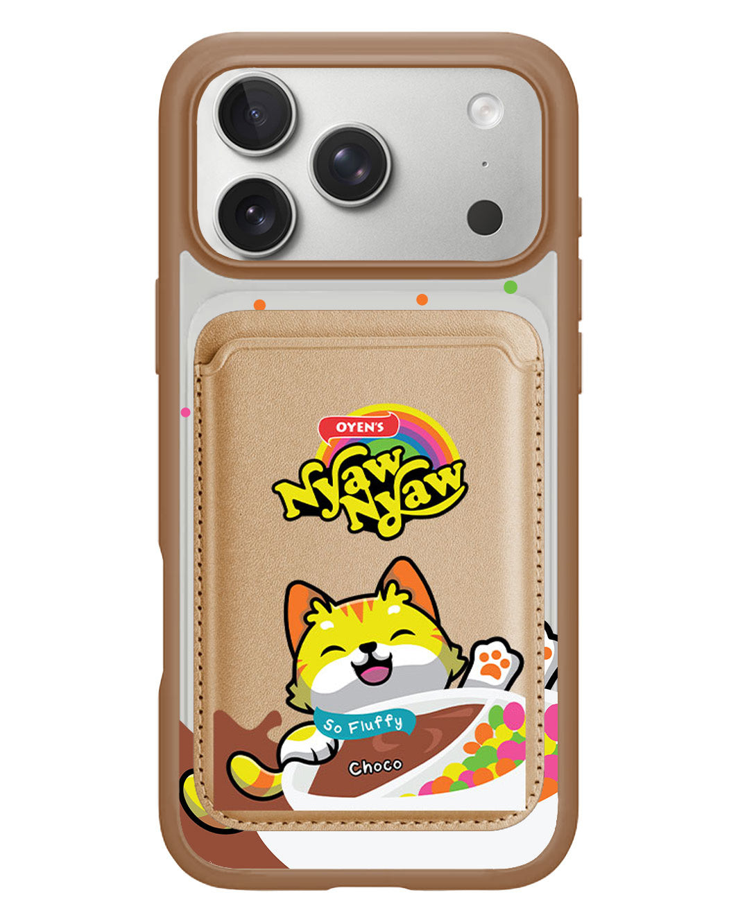 iPhone Magnetic Wallet Case - Nyawnyaw