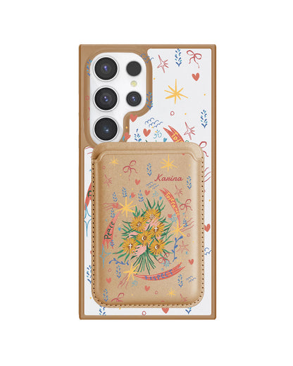 Android Magnetic Wallet Case - Peace