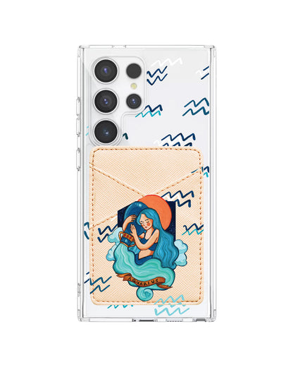 Android Phone Wallet Case - Aquarius