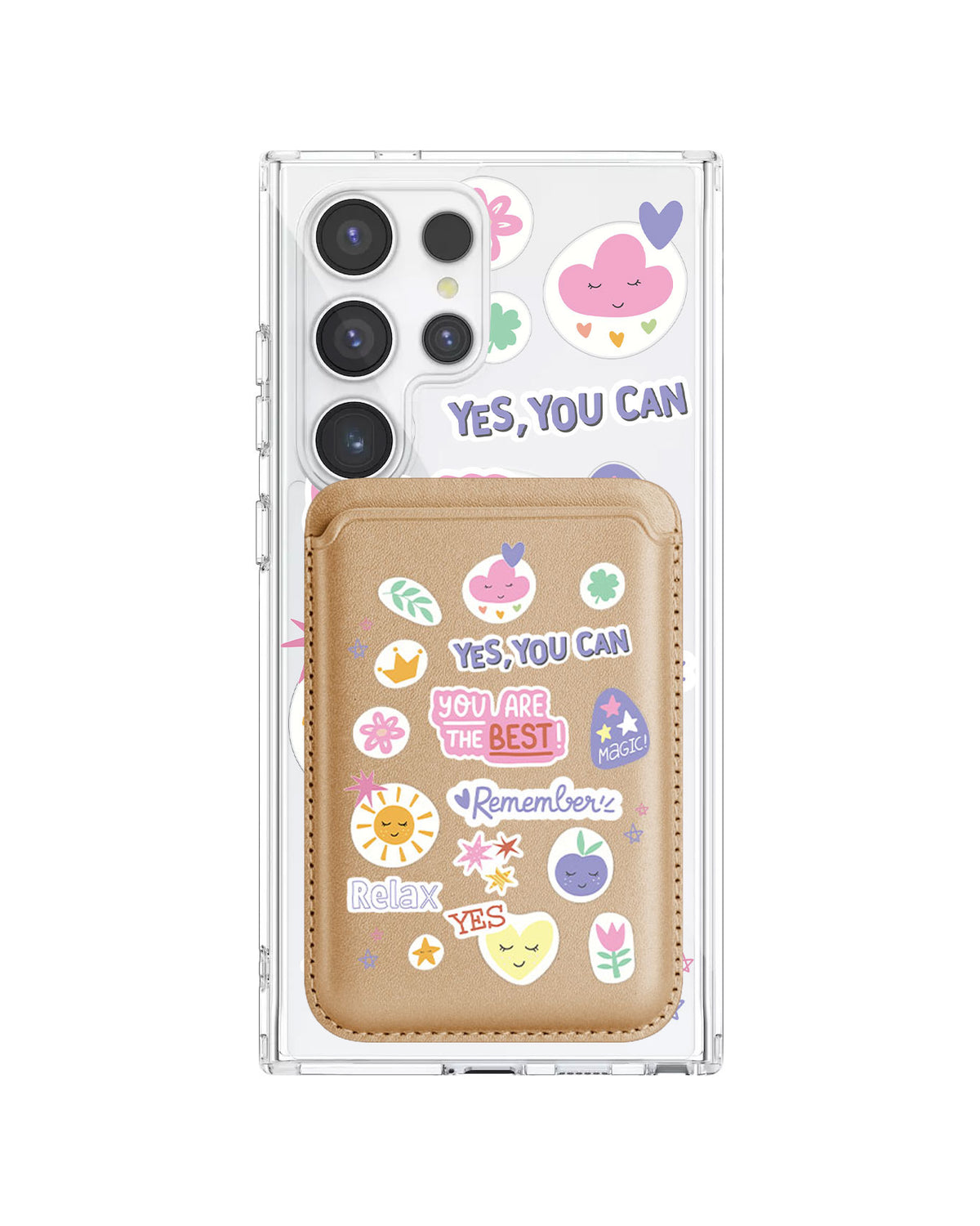 Android Magnetic Wallet Case - You Are The Best 2.0