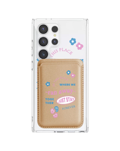 Android Magnetic Wallet Case - TXT Song Lyric