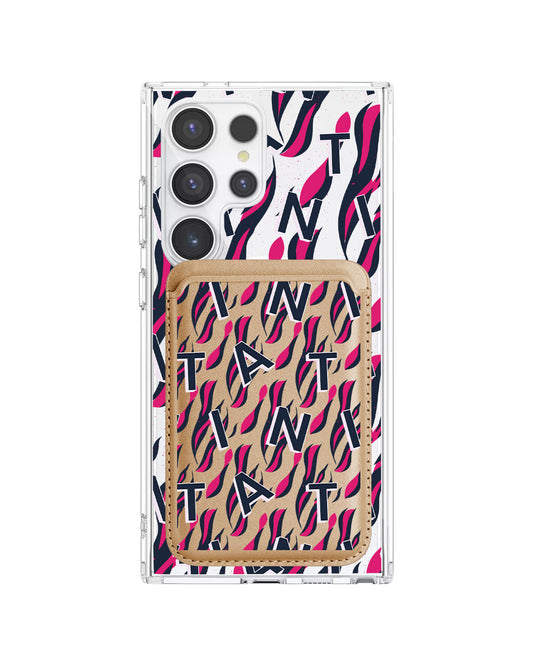 Android Magnetic Wallet Case - Tiger Monogram 2.0