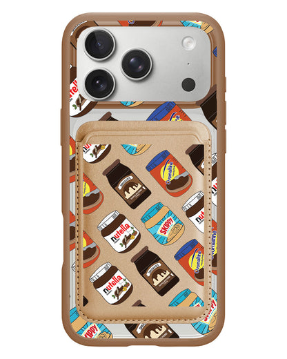 iPhone Magnetic Wallet Case - Choco Spread