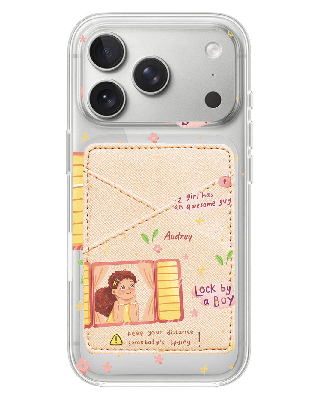 iPhone Phone Wallet Case - Crush Girl
