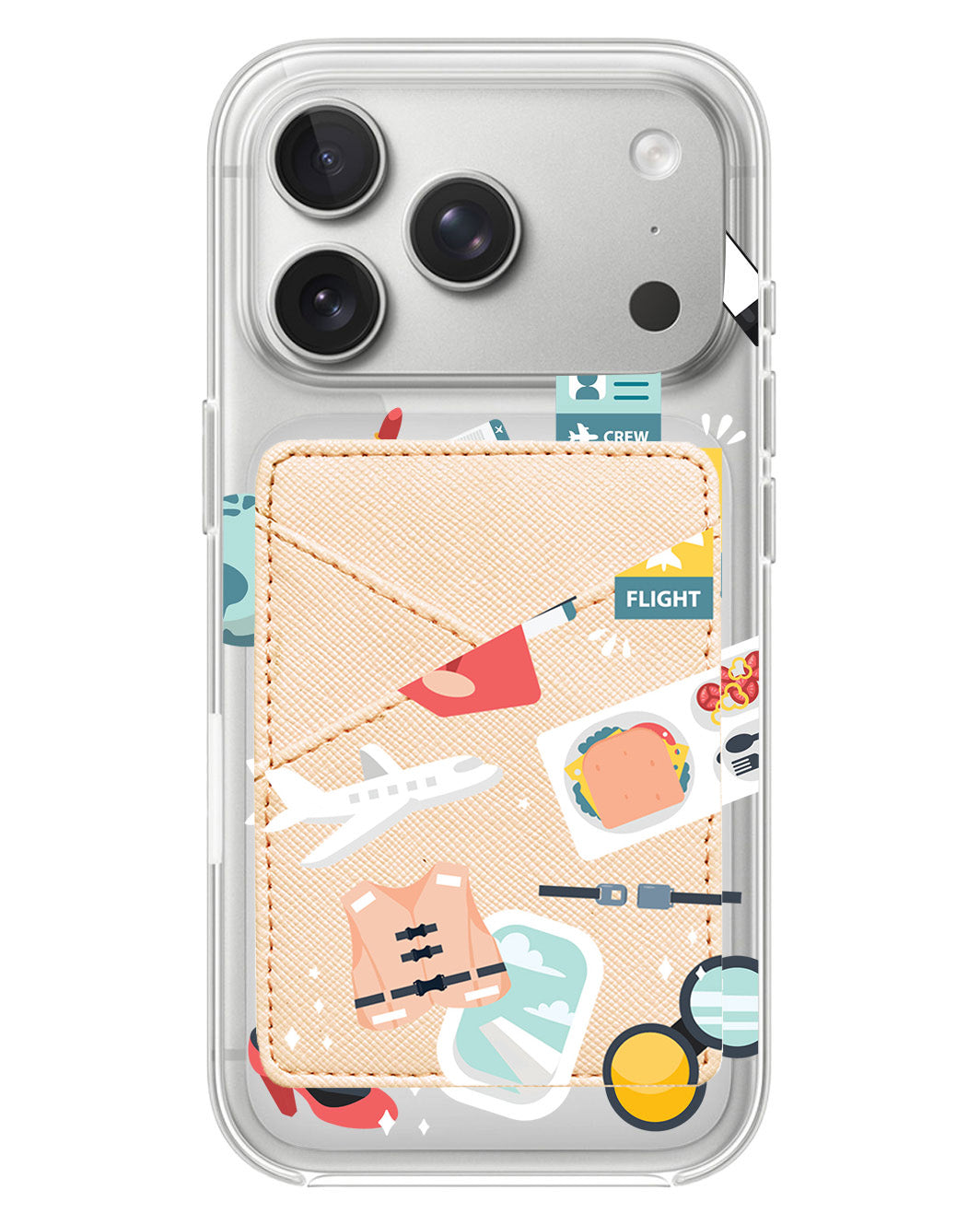 iPhone Phone Wallet Case - Stewardess