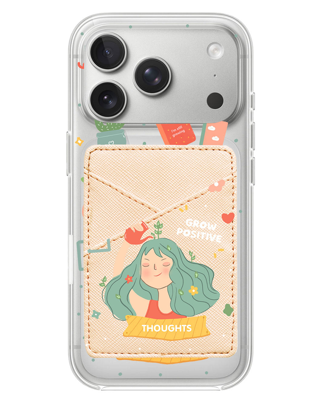 iPhone Phone Wallet Case - Grow