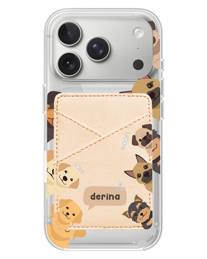 iPhone Phone Wallet Case - Ruff Family