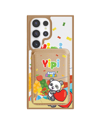 Android Magnetic Wallet Case - Yipi Baby Panda