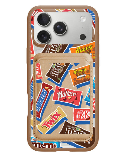 iPhone Magnetic Wallet Case - Choco Sweet