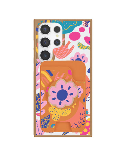 Android Magpop Wallet - Florals