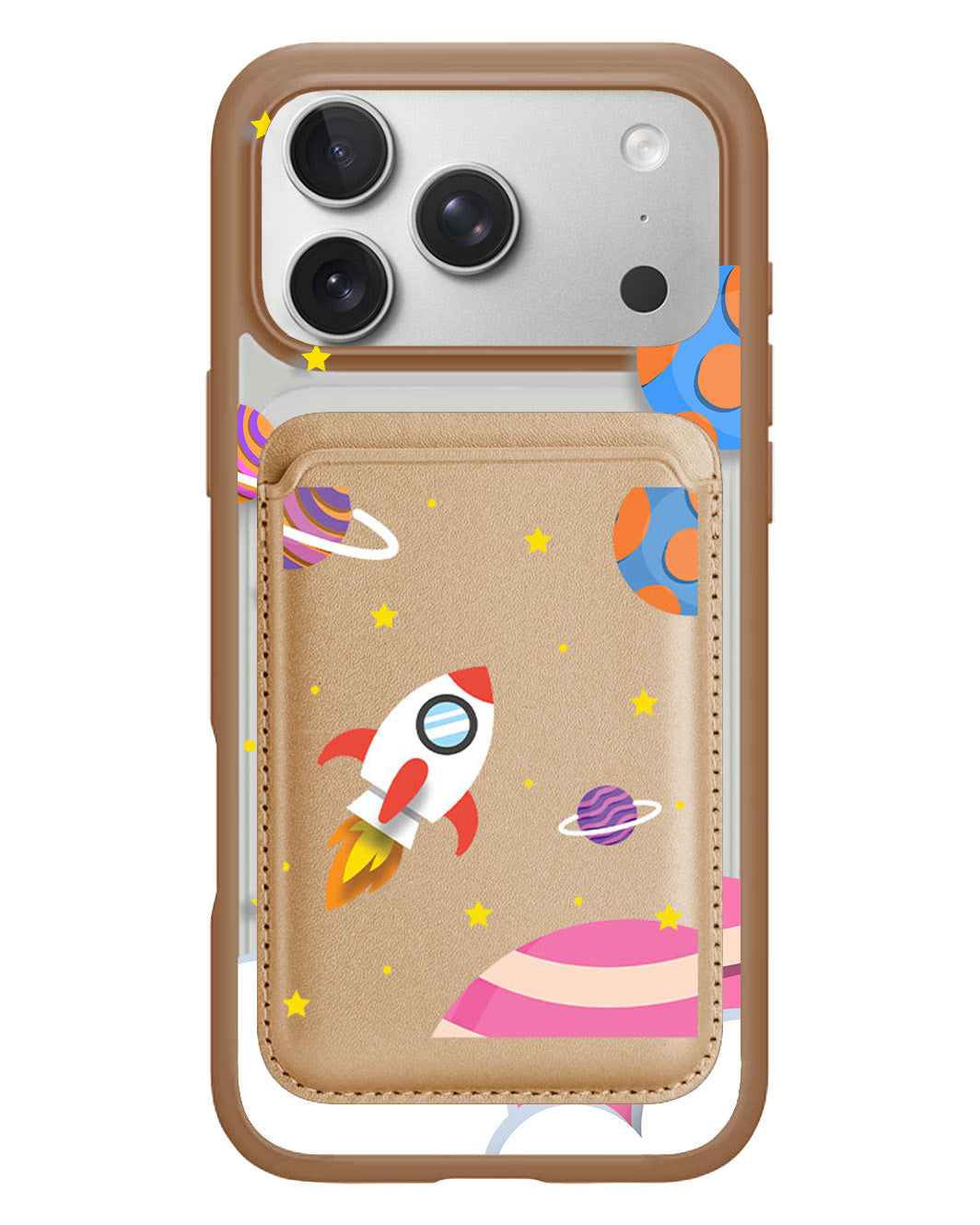 iPhone Magnetic Wallet Case - Neverland