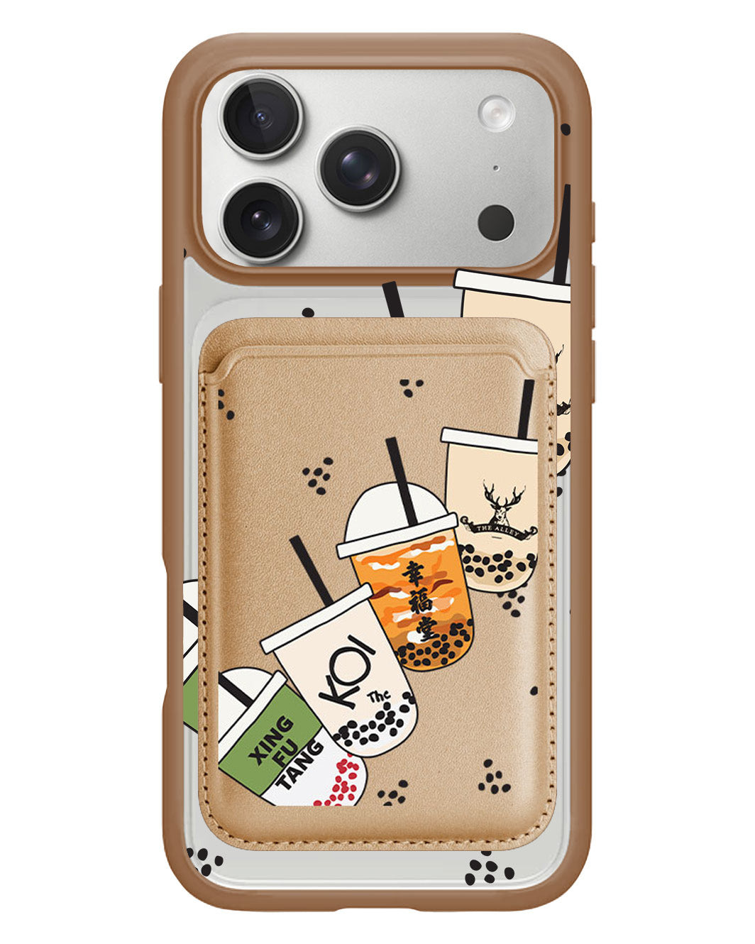 iPhone Magnetic Wallet Case - Boba 2