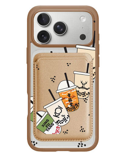 iPhone Magnetic Wallet Case - Boba 2
