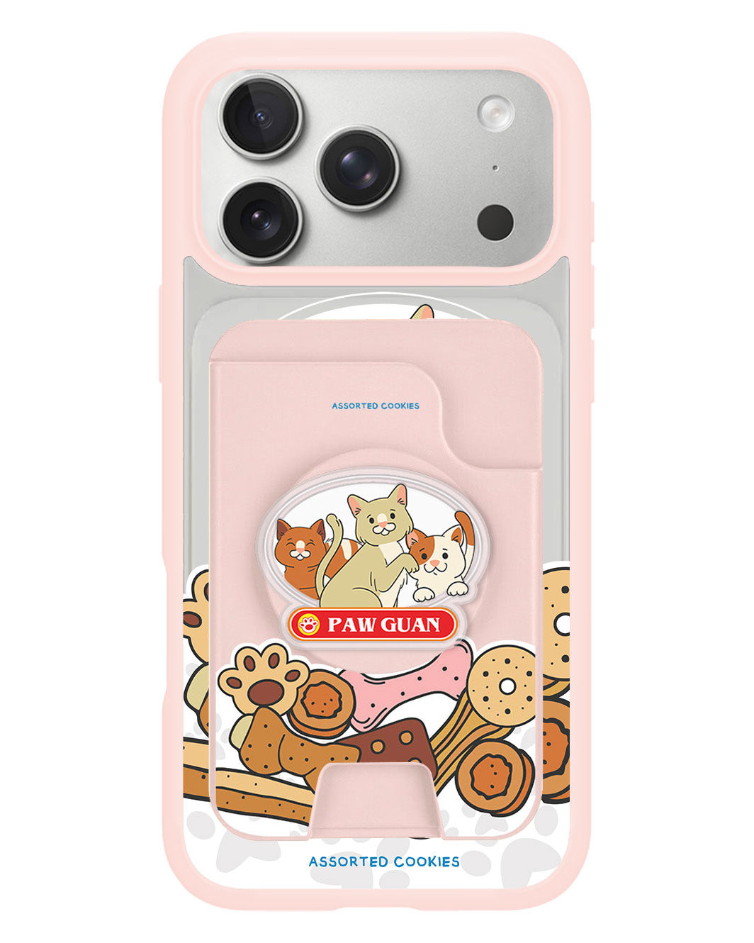 iPhone Magpop Wallet - Pawguan Cat